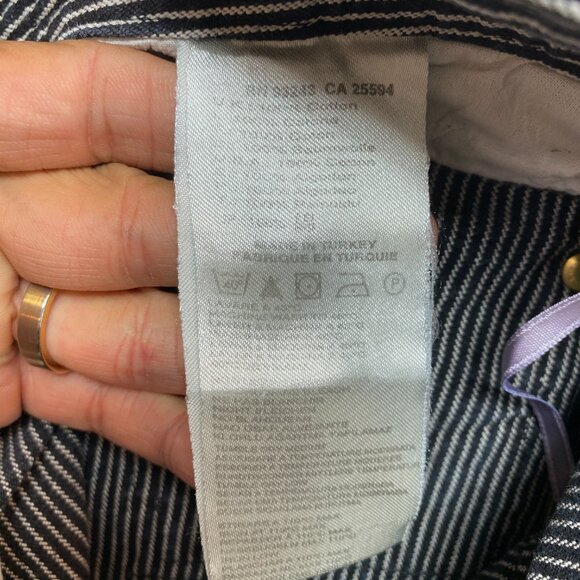 VINTAGE DIESEL Denim Pants Unisex 27 Black White Utility Achemy Reaction Y2K - Picture 5 of 12